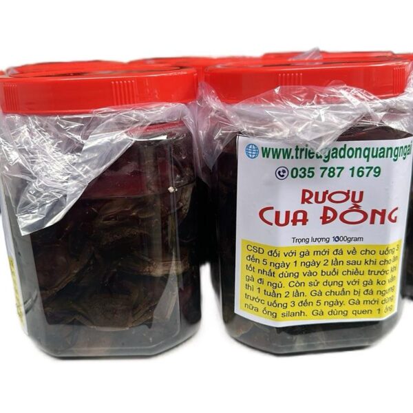 rượu cua đồng